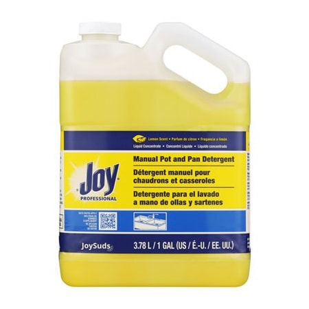 JOYSUDS Dishwashing Liquid, Lemon Scent, One Gallon Bottle, 4PK 43607CT